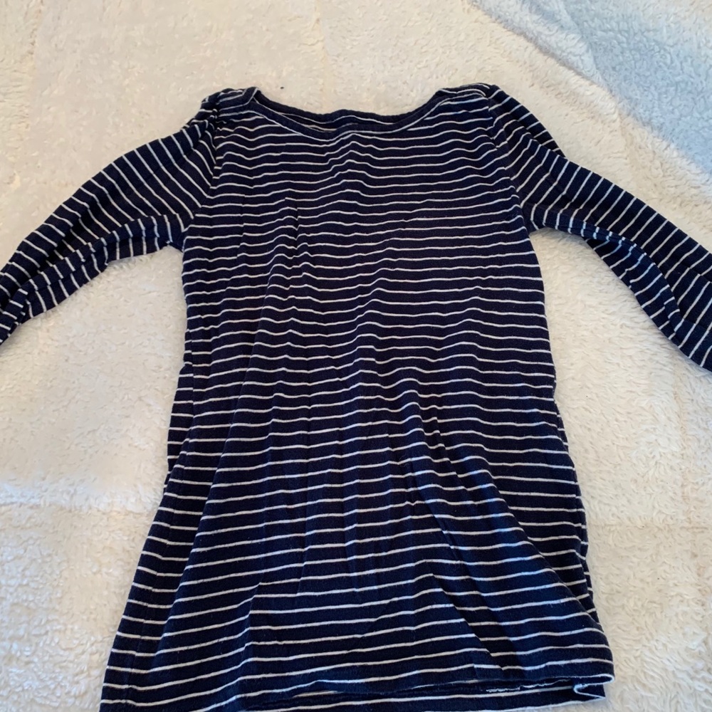 J crew striped long sleeve